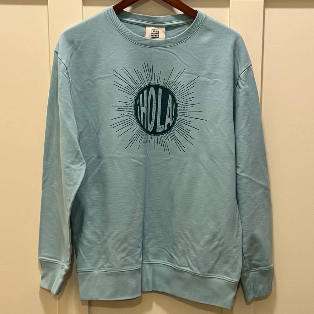 Latino Heritage Month “¡Hola!” Graphic Women's Sweater